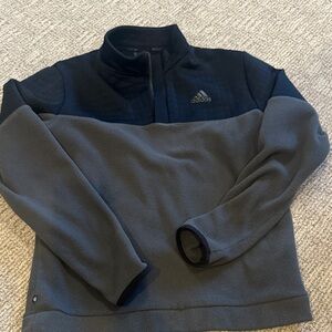 Adidas Two-Tone Black and Gray Pullover